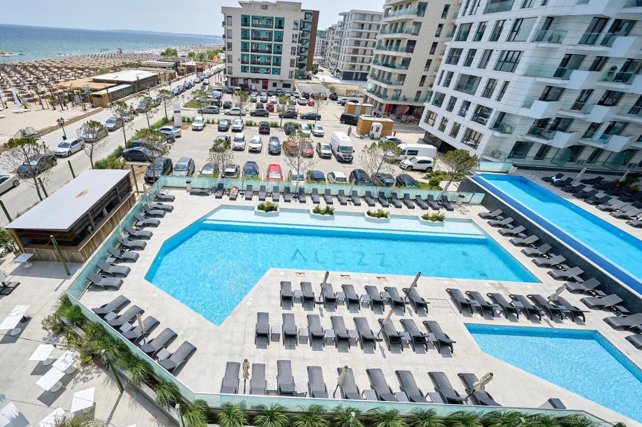 Appartement Perfect Sea View - Infinity Pool&Spa&Ev Friendly à Mamaia Extérieur photo